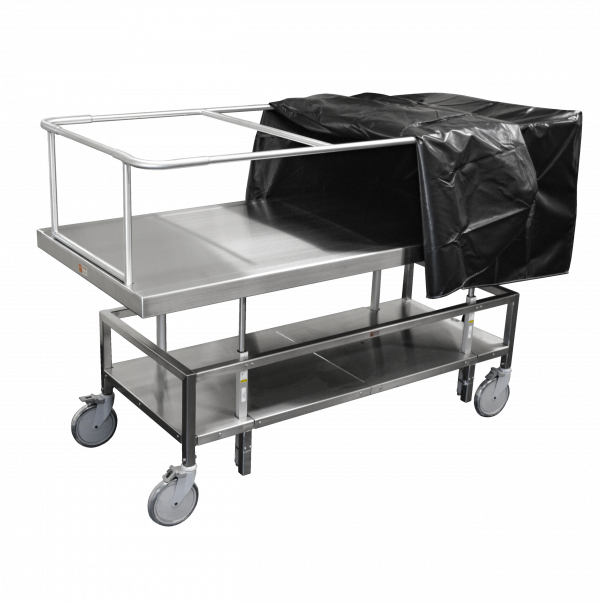 Mortech Manufacturing 600039-1K Bariatric Covered Cadaver Carrier 1000lB Capacity