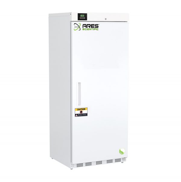 ARES 20 cu. ft. Single Swing Solid Door Manual Defrost Laboratory Freezer