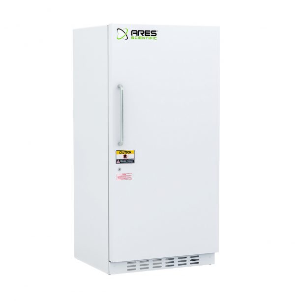 ARES 30 cu. ft. Single Swing Solid Door Manual Defrost Freezer