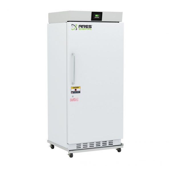 ARES 30 cu. ft. Single Swing Solid Door Manual Defrost Freezer (-30°C)