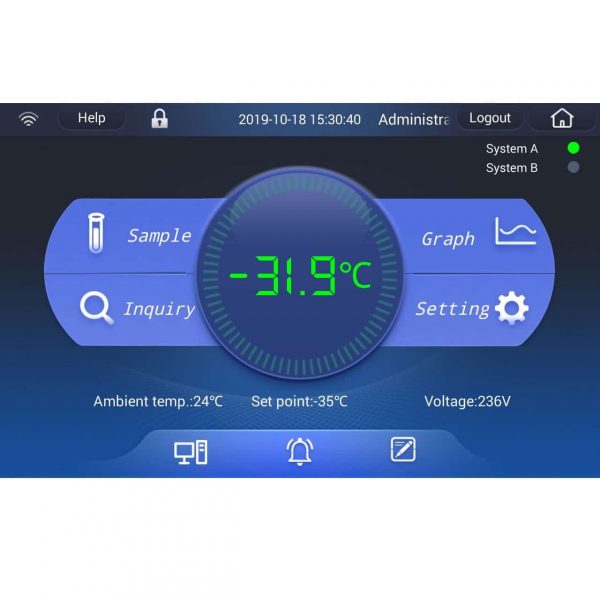 Haier Smart Frequency Conversion ULT Freezer with Energy-Saving Technology - Image 2