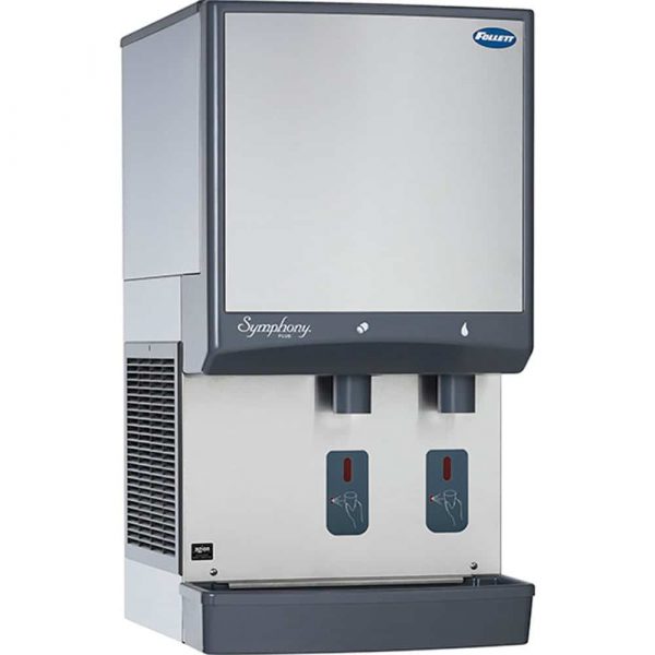 Follett Symphony Plus™ ice and water dispenser 25 and 50 CI series 25 lb and 50 lb capacity