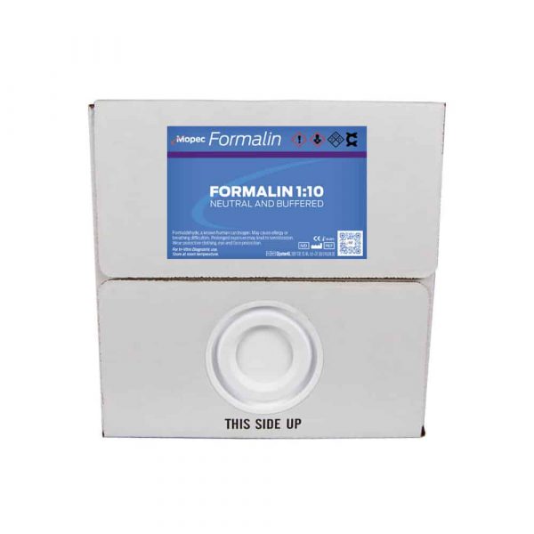 Mopec Prefilled Formalin Cube - 5 Gallons