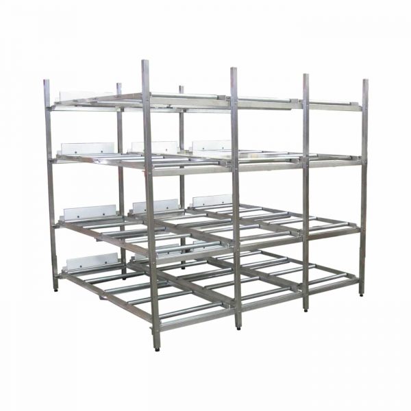 Mortech Mortuary Rack System with Full Rollers