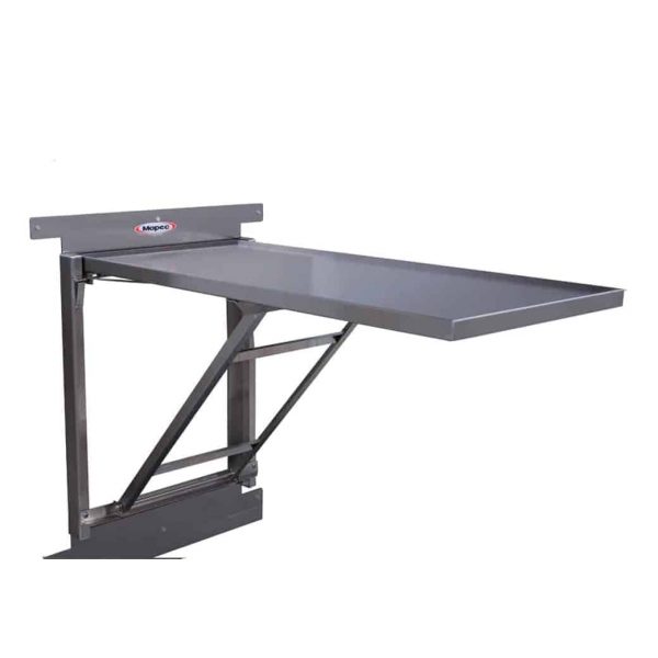 Mopec Fold-Up Wall Mount Table (CD400) – Space-Saving and Durable Solution for Labs and Mortuaries