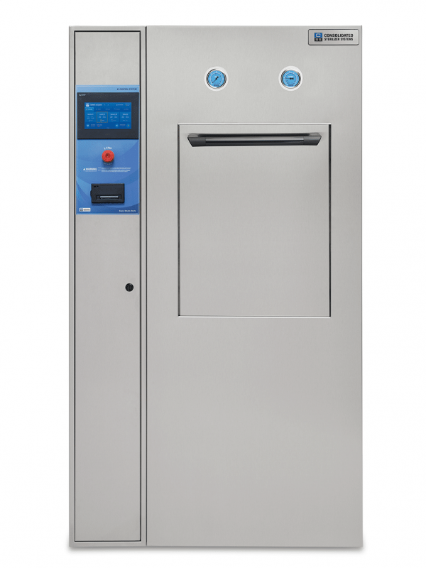 Consolidated EZ-Glide™ ™ Vertical Sliding Door Lab Series Steam Sterilizers - Image 2